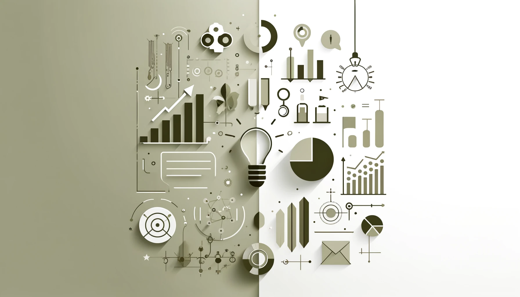 Sensible About Marketing LTD 5 DALL·E 2024 04 09 16.04.43 Simplify the design to focus on the concept of marketing analysis using a clean and minimalistic approach on a solid white or transparent background